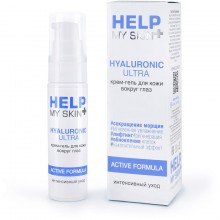 Крем-гель для кожи вокруг глаз «Help My Skin+ Hyaluronic», 30 гр, Лаборатория Биоритм lb-25020