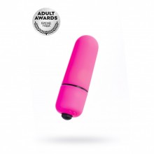 Вибропуля «A-Toys Alli» розового цвета, TOYFA 761058, длина 5.5 см.