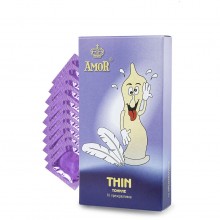 Супертонкие презервативы «AMOR Яркая Линия Thin №10» для наибольшей чувствительности и естественных ощущений