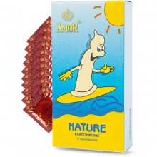 Классические презервативы «AMOR Яркая Линия Nature №10»