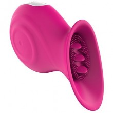Клиторальный стимулятор «Pleasure Snail» для оргазма, цвет розовый, Dream Toys Vibes Of Love 21590, длина 9.4 см.