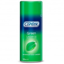 Интимная гель-смазка Contex «Green» с экстрактом зеленого чая, 100 мл.