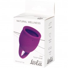 Менструальная чаша «Natural Wellness Tulip 15 ml pink», 4000-09lola, цвет розовый, 15 мл.