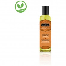 Успокаивающее массажное масло «Aromatic massage oil Sweet almond», вкус сладкого мендаля, 59 мл, KamaSutra KS10275, из материала масляная основа, 59 мл.