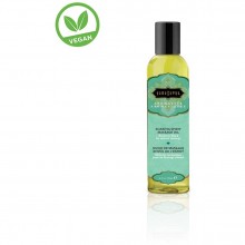 Тонизирующее массажное масло «Aromatic massage oil Soaring spirit», с ароматом апельсины лимона и мяты, 59 мл, KamaSutra KS10279, бренд Kama Sutra, 59 мл.
