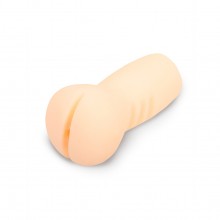Браззерс - нежный мастурбатор-анус, нежной и мягкой текстуры, телесного цвета, BTS115, длина 15 см.