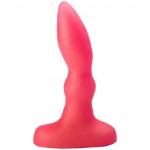 Плаг-массажер анальный гелевый, цвет розовый, рабочая длина 9 см, Биоклон 432800, бренд LoveToy А-Полимер, длина 10.5 см.