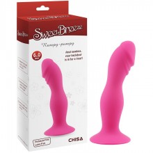 Анальная втулка в виде пениса с реалистичной головкой «Rumpy pumpy», цвет розовый, Chisa CN-544085367, бренд Chisa Novelties, коллекция Sweet Breeze, длина 15 см.