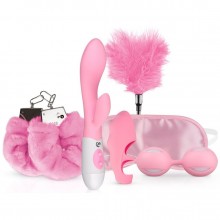 Подарочный набор для любовных игр »Sex Toys I Love Pink Gift Box», нежно-розовый, EDC LBX104, длина 20 см.