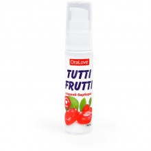 Ароматизированный лубрикант на водной основе «Tutti-Frutti OraLove Cладкий барбарис», 30 мл.