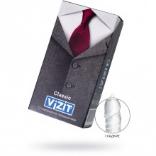 Презервативы классические «VIZIT Classic» упаковка 12 шт, длина 18 см.