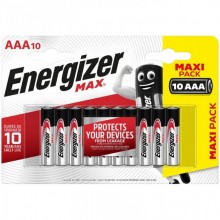 Батарейки «Energizer MAX AAA/LR03 1.5 V» 10 шт