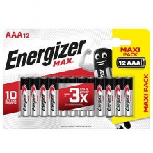Батарейки «Energizer MAX AAA/LR03 1.5 V» 12 шт