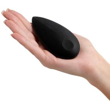 Мини-вибратор «So Divine Feel Good Pebble Vibrator» цвет черный, длина 8 см.