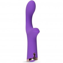 Стимулятор точки G «EDC Royals -The Baroness G-spot Vibrator» цвет фиолетовый, EDC ROY-05-PUR, бренд EDC Collections, длина 19.5 см.