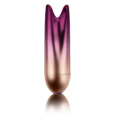 Мини-вибратор для клитора «Climaximum Ava purple», фиолетовый, диаметр 1.8 см, Rocks Off 10CSAZ, из материала пластик АБС, длина 11.2 см.