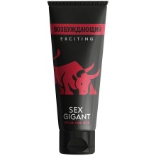 Крем для мужчин «Sex Gigant Exciting» с возбуждающим эффектом, 80 мл, Миагра MGB002, 80 мл.