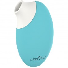 Бесконтактный вакуумный стимулятор клитора Adara, цвет аквамарин, Le Frivole 06651 One Size, длина 9.5 см.