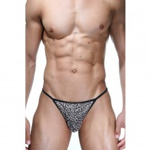 Мужские стринги с леопардовым принтом, размер S/M, La Blinque LBLNQ-15246-SM