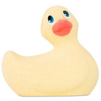 Бомба для ванны с ароматом ванили «I Rub My Duckie», Big Teaze Toys E29030, цвет желтый