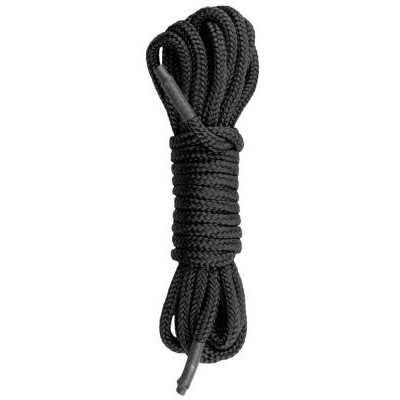 Веревка для связывания «Easytoys Black Bondage Rope», длина 5 м, черная, ET247BLK, из материала нейлон, 5 м.