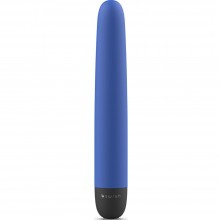 Вибратор классический «Bgood Classic Denim », цвет синий, диаметр 2.5 см, BSwish BSBGO1320, длина 18 см.