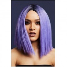 Фиолетовый парик «Кайли», длина 37 см.