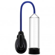 Вакуумная помпа для мужчин с автоматическим насосом «Erozon Automatic Penis Pump» Erozon PME001, цвет прозрачный, длина 24.5 см.