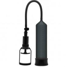 Вакуумная помпа для мужчин «Erozon Penis Pump», цвет черный Erozon PM006-2, длина 24.5 см.