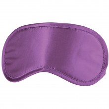 Плотная маска на глаза «Eyemask Ouch», фиолетовая, Shots OU027PUR, цвет фиолетовый, длина 17.5 см.