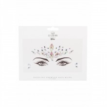 Шикарный комплект наклеек для лица «Dazzling Crowned Face», Shots Media BLS009OPAL