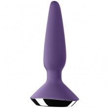 Анальная пробка с вибрацией «Satisfyer Plug Ilicious 1 », цвет фиолетовый, Satisfyer 4003221PUR, длина 13.5 см.