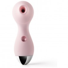 Мембранный стимулятор клитора «Polly», цвет розовый, длина 13.3 см, Kiss Toy KST-002-pnk, из материала Силикон, длина 13.3 см.