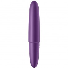 Мощная вибропуля «Ultra Power Bullet 6», цвет фиолетовый, Satisfyer J2018-158-1, из материала силикон, длина 12.8 см.