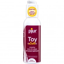 Лубрикант для использования с игрушками «Woman Toy Lube» на гибридной основе 100мл, Pjur 13070, из материала силиконовая основа, 100 мл.