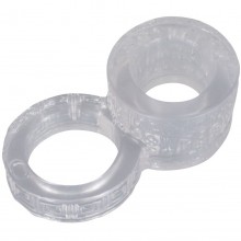Прозрачное кольцо для пениса и мошонки «Muster Knabe», Orion 5133850000, из материала TPR, цвет Прозрачный, диаметр 2.5 см.