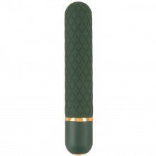 Зеленый мини-вибратор «Luxurious Bullet Vibrator », длина 12.6 см.