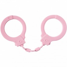 Розовые поножи из медицинского силикона «Party Hard Limitation», Lola Games 1168-03lola, цвет розовый, длина 35.5 см.