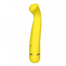 Перезаряжаемый вибратор «Fantasy Raffi», цвет желтый, Lola Toys 7910-01lola, бренд Lola Games, длина 13.5 см.