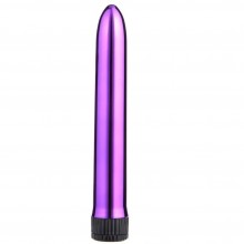 Классический вибратор, цвет фиолетовый, OYO OYO-C06PRL, из материала пластик АБС, длина 18 см.