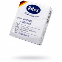 Презервативы «Ritex RR.1 №3» классические, длина 18.5 см.
