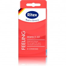 Презервативы анатомической формы «Ritex Feeling Perfect fit», длина 18.5 см.