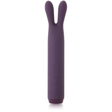 Мини-вибратор с ушками «Je Joue Rabbit Bullet purple» фиолетовая, Je Joue BUL-RBT-PU-USB-VBEU., цвет фиолетовый, длина 13 см.