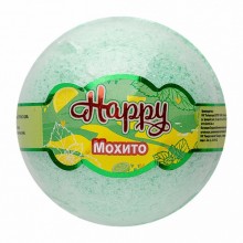 Бурлящий шар «Happy: Мохито», Лаборатория Катрин KAT-15052, цвет зеленый