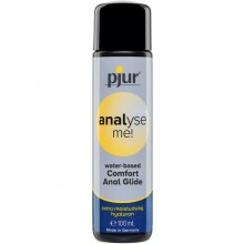 Расслабляющий анальный лубрикант на водной основе «PJUR analyse me Comfort Anal Glide», 100 мл, 06077, цвет прозрачный, 100 мл.
