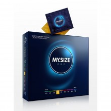 Презервативы классические «MY.SIZE №36», размер 53, упаковка 36 шт., R&S Consumer Goods GmbH 06537 53 мм, длина 17.8 см.