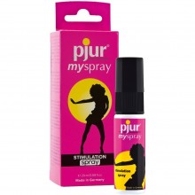 Возбуждающий спрей для женщин «Myspray», 20 мл, Pjur 113575, цвет прозрачный, 20 мл.