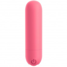 Вибропуля «OMG Play Rechargeable Bullet», цвет розовый, PipeDream 5450400000, из материала силикон, длина 7.9 см.