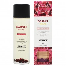 Органическое массажное масло с камнями «Garnet Argan», Exsens D882263