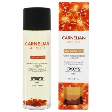 Органическое массажное масло с сердоликом «Carnelian Apricot», 100 мл, Exsens D882485, 100 мл.